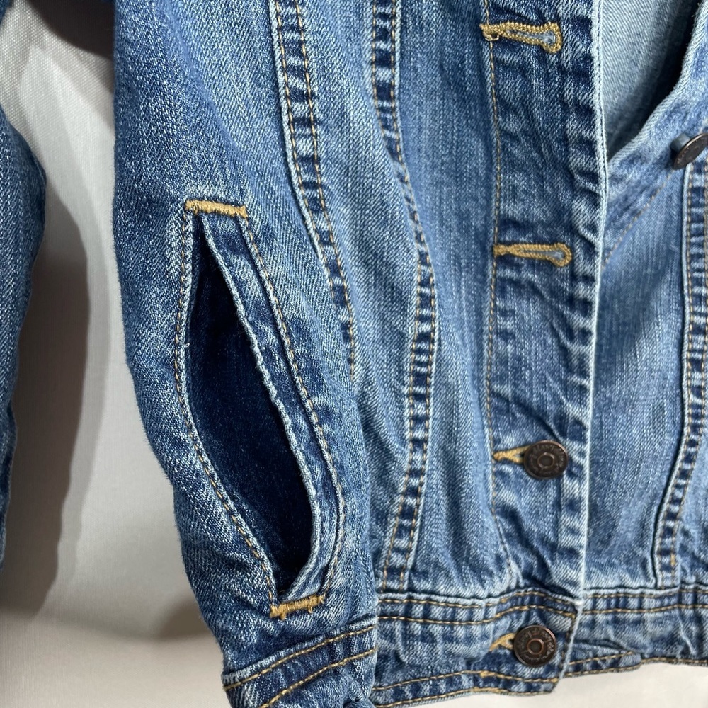 Old Navy Jacket Girl's XL Casual Classic Denim Wardrobe Basics Essential Piece - Picture 3 of 4